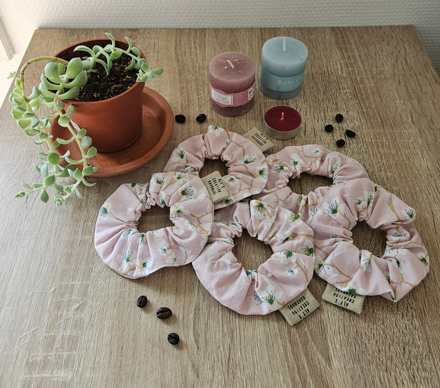 Sakura Scrunchies